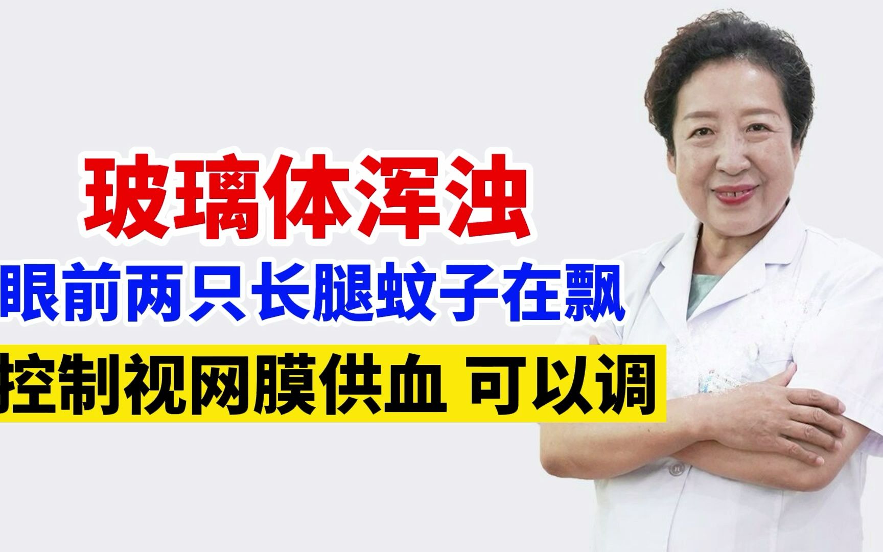 玻璃体浑浊,眼前两只长腿蚊子在飘,控制视网膜供血 可以调!哔哩哔哩bilibili