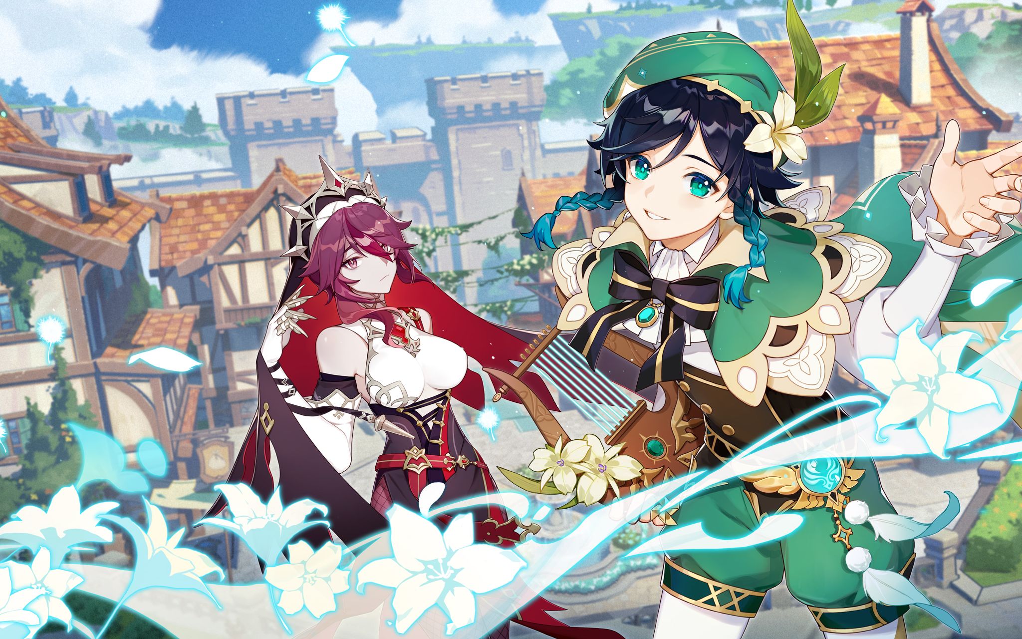 原神蒙德风花节第四幕活动剧情向