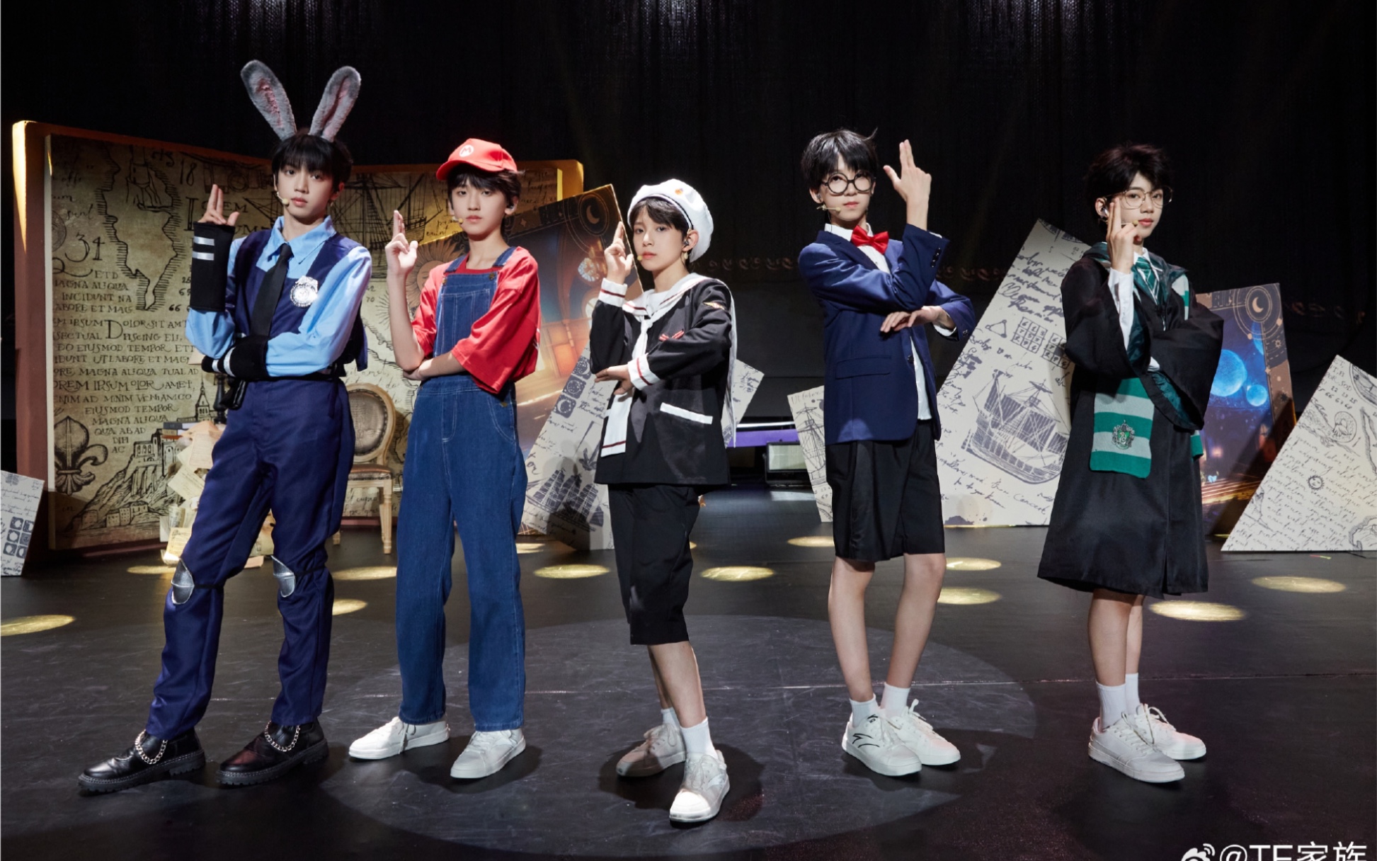 张函瑞&张桂源——tf家族多巴胺公演舞台《超能力》舞台饭拍 直拍