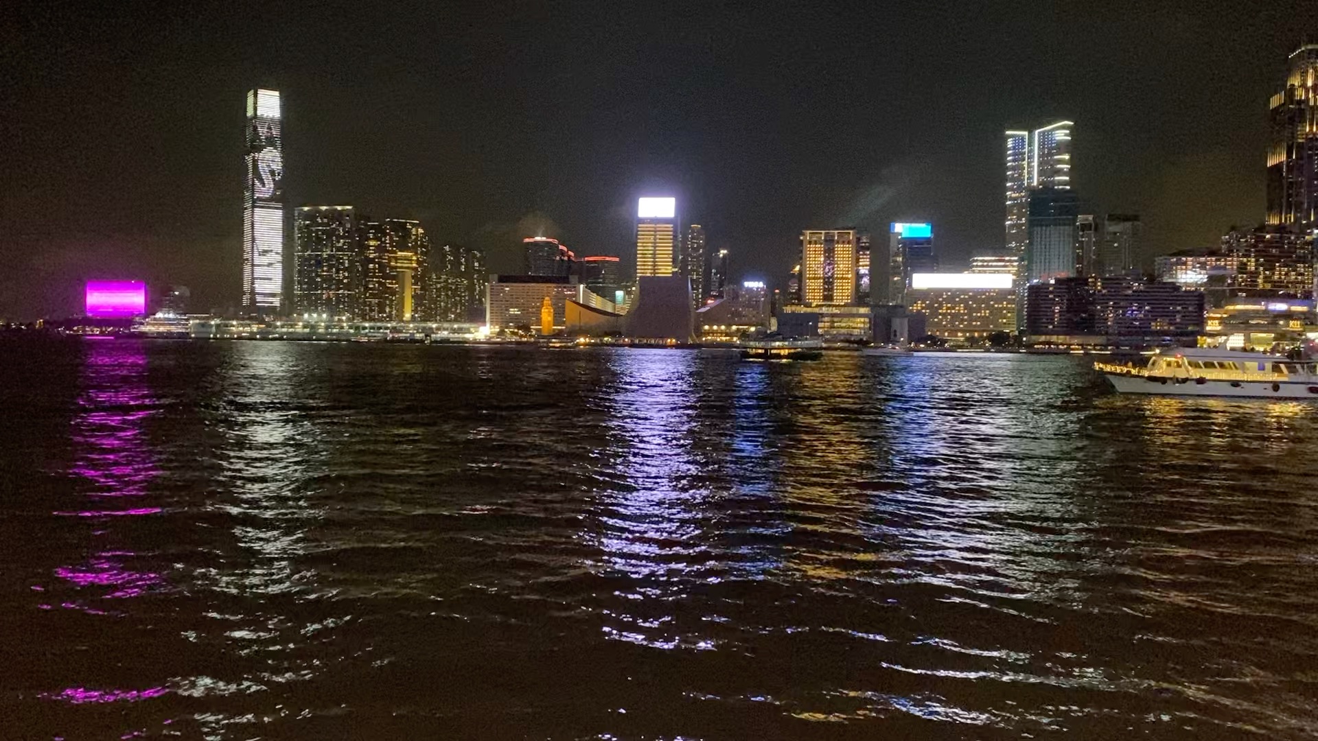 香港|维多利亚港灯光秀