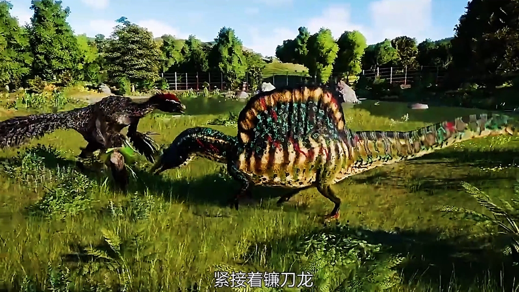 战神渔夫棘龙镰刀龙