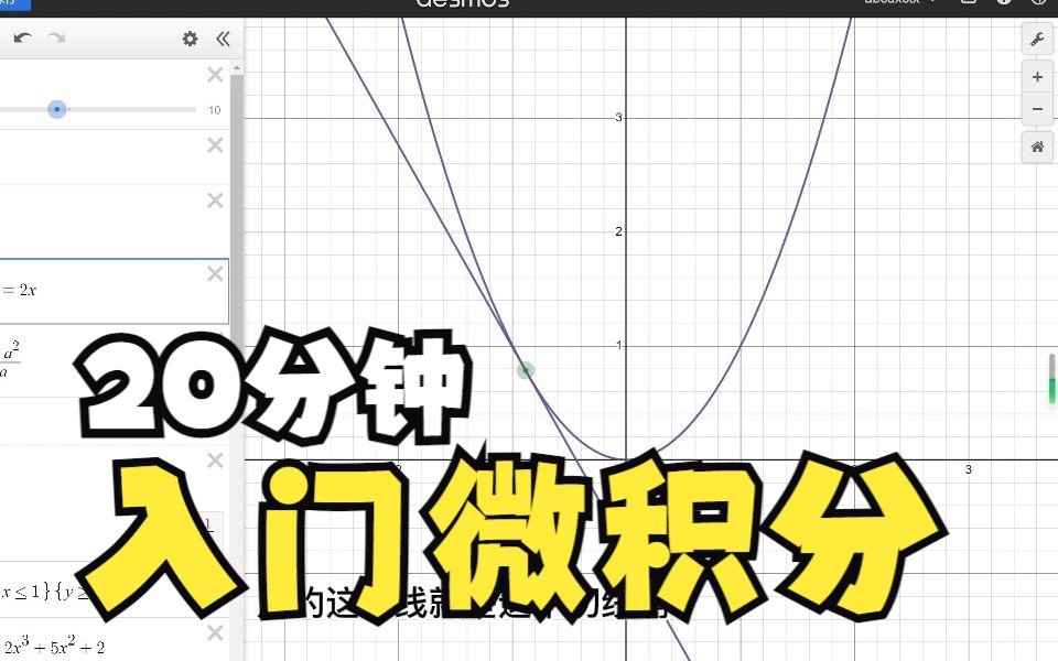 20分钟带你入门微积分哔哩哔哩bilibili