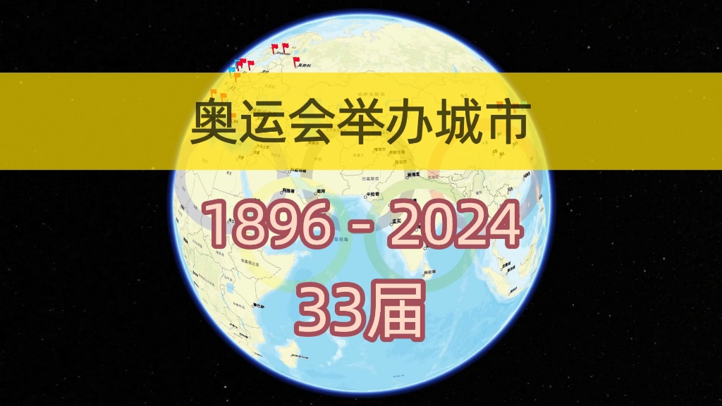 历数奥运会之首次!哪个城市举办奥运会次数最多?哪几届奥运会被迫取消?128年33届奥运会盘点!哔哩哔哩bilibili