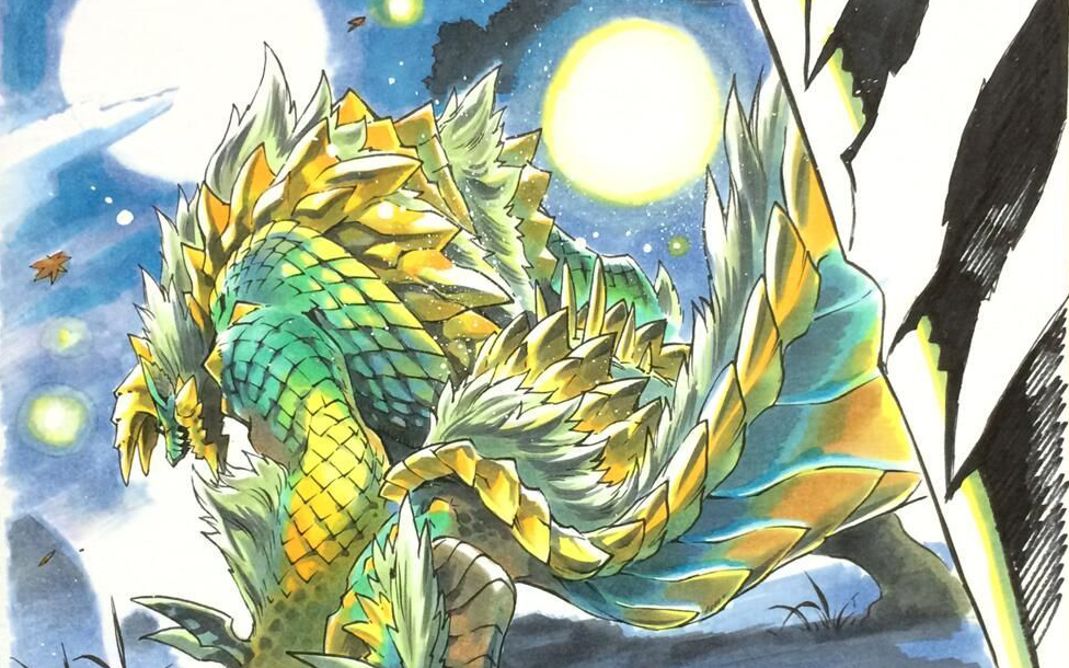 [mhwi]素材太刀(飞龙刀 月) 特斗雷狼龙 ta规则 5分26秒 5台前半达成