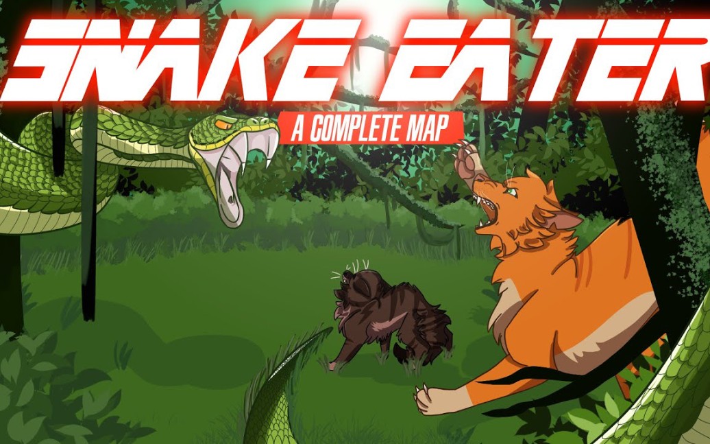 【猫武士】snake eater 火星&黑莓掌 map