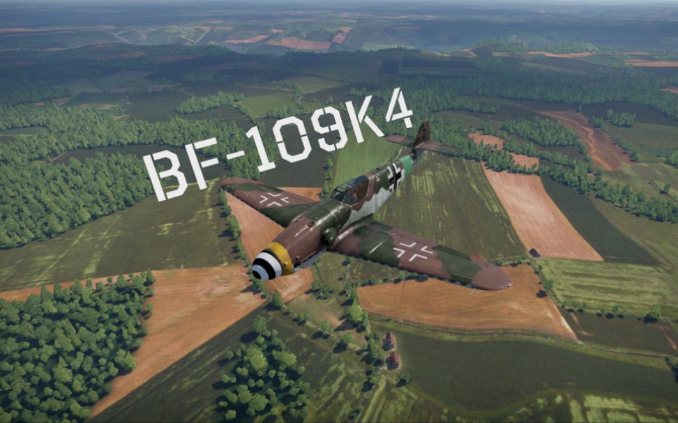 【战争雷霆】致命的华尔兹——bf109k4双机配合,高空2v3成功反转劣势
