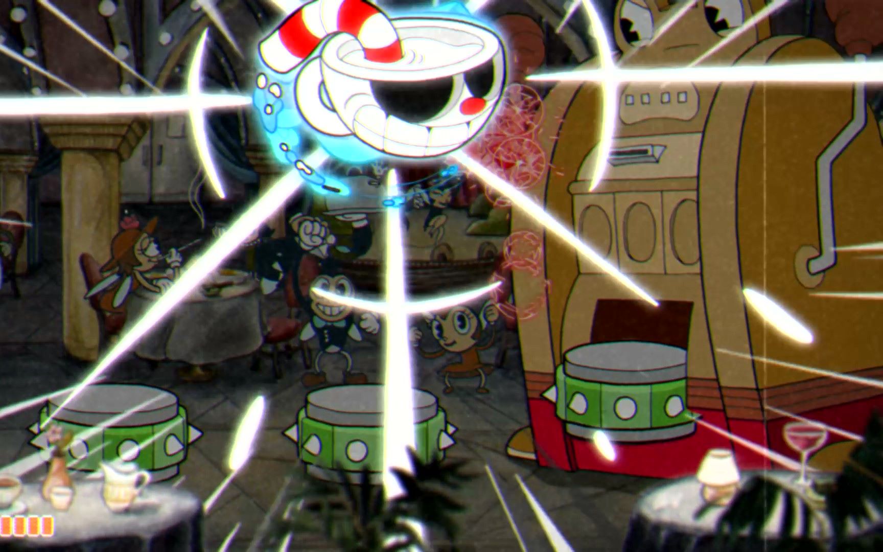 【cuphead】高画质1080p纯享/利比和呱呱 镇守"夜总会之灾"/无伤a