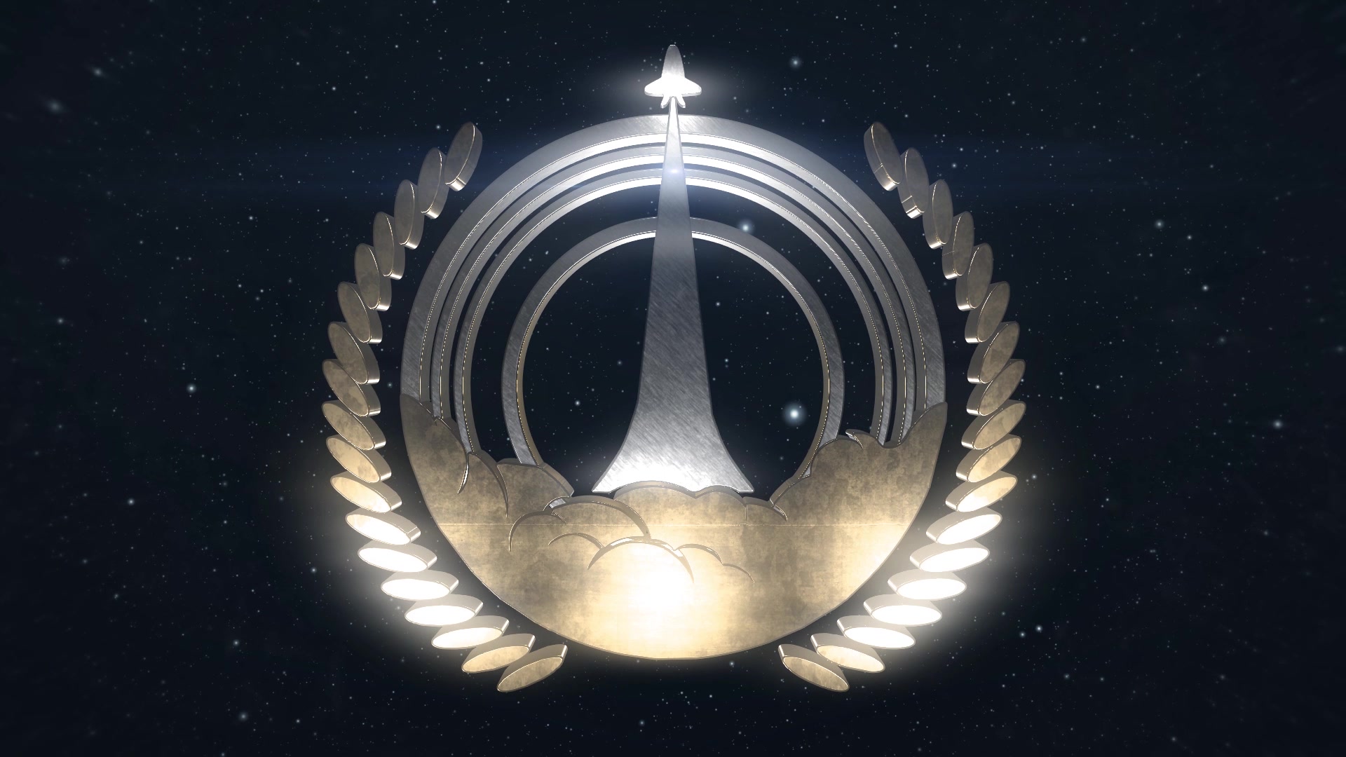 【星际公民】试玩部终极logo开头动画展示,以后做视频就用这个啦,哈哈