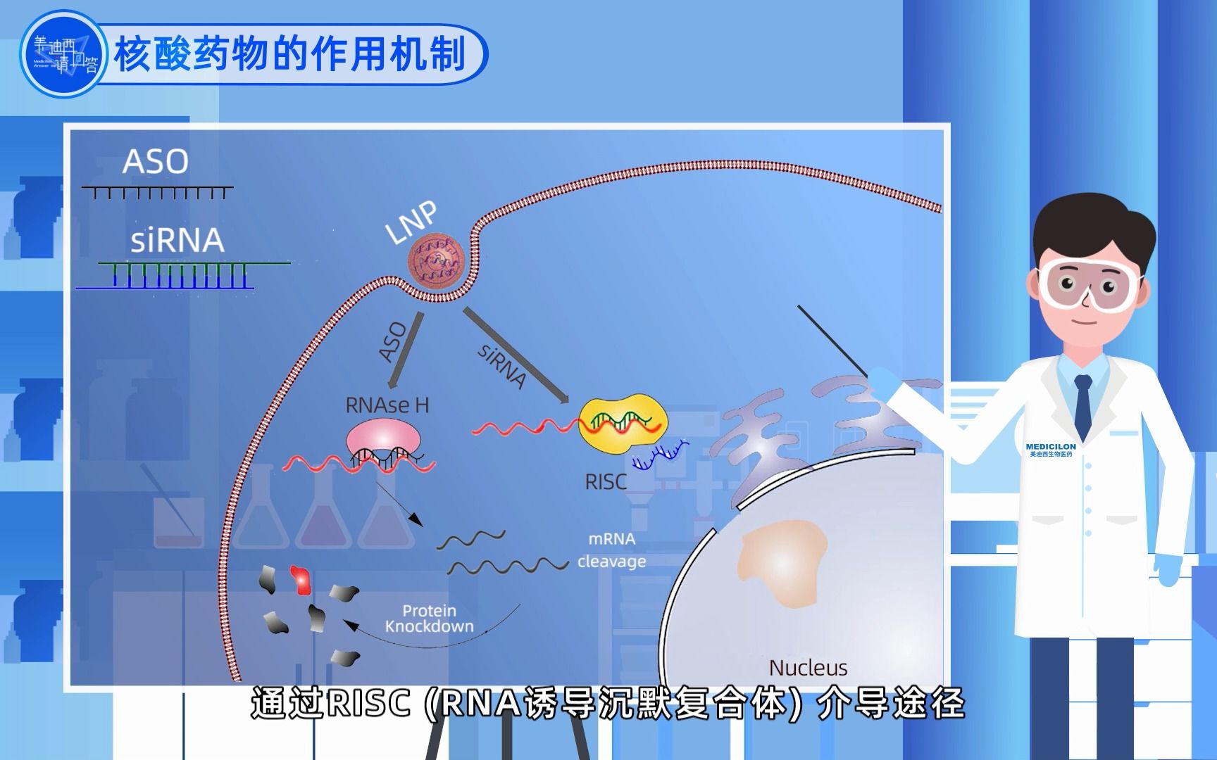 【美迪西请回答】核酸药物的作用机制哔哩哔哩bilibili