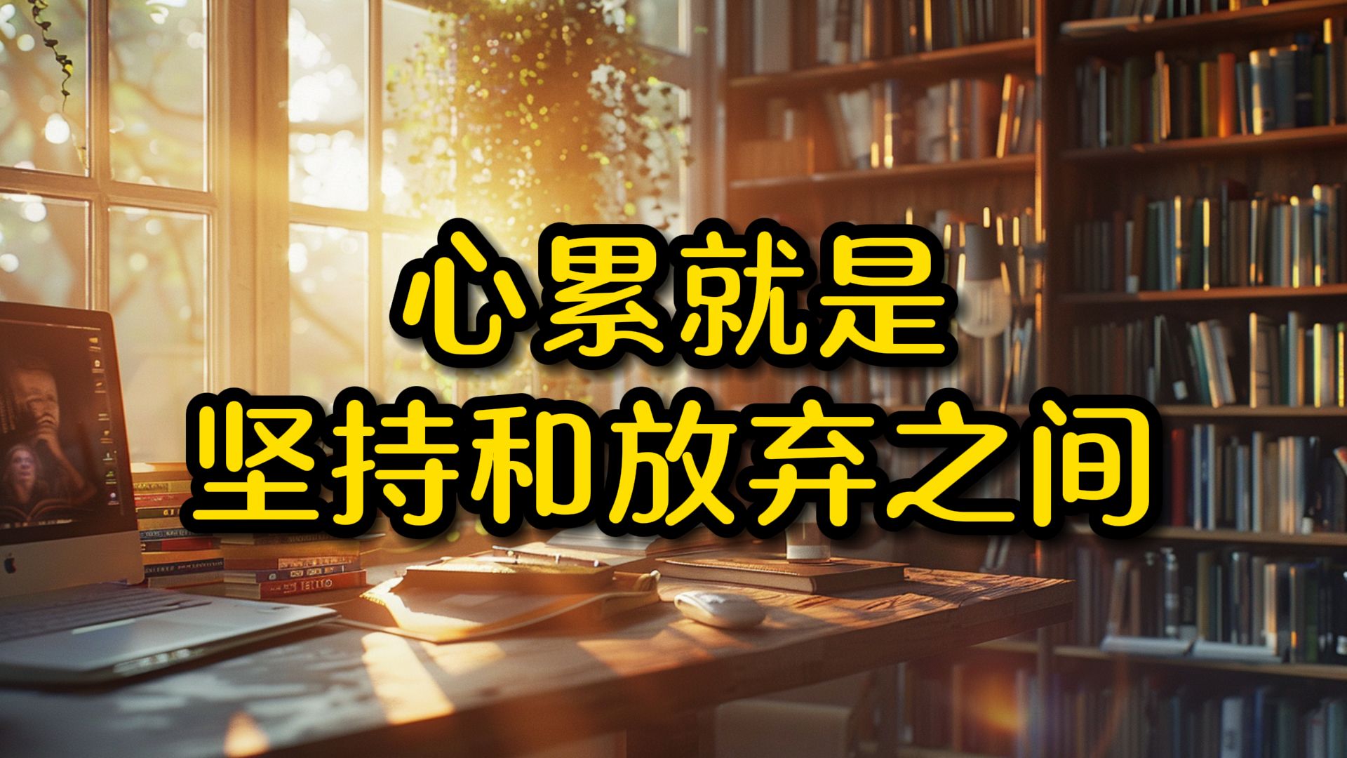 经典散文,《心累,就是常常徘徊于坚持和放弃之间》