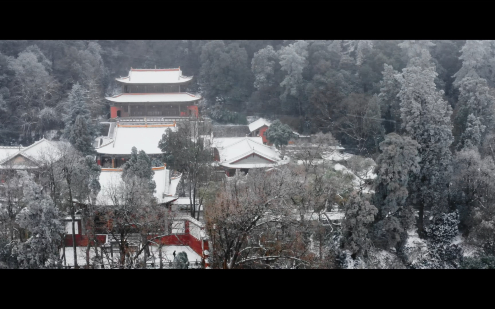 [图]风雪寒山寺