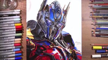 【希少品】Transformers Prime　how to draw　洋書 How to Draw Optimus Prime | Transformers - YouTube