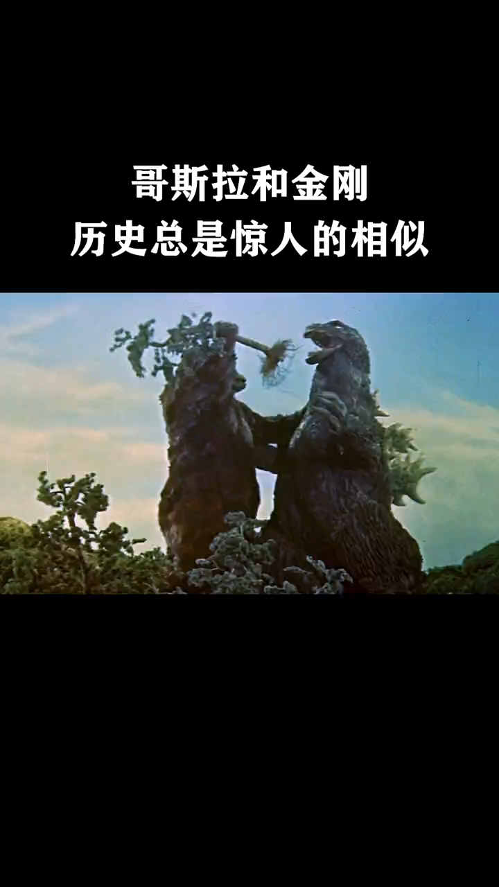 这才是从小到大的青梅竹马哥斯拉大战金刚02哥斯拉