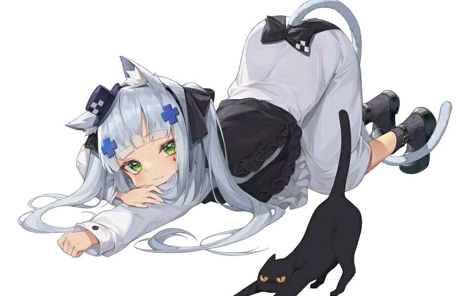 [少女前线] hk416 黑猫的赠礼 live2d awslawslawsl(02﹃0202)