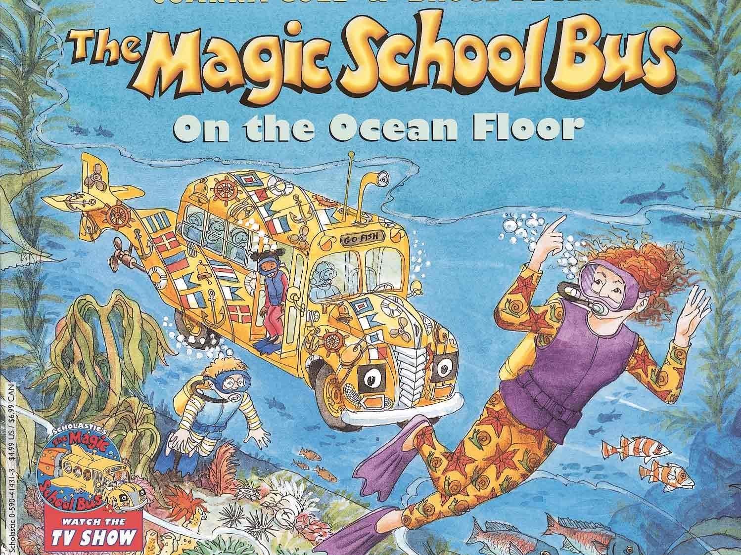 [图]【英语】《神奇校车之海底之旅 The Magic School Bus on the Ocean Floor》儿童英语绘本故事