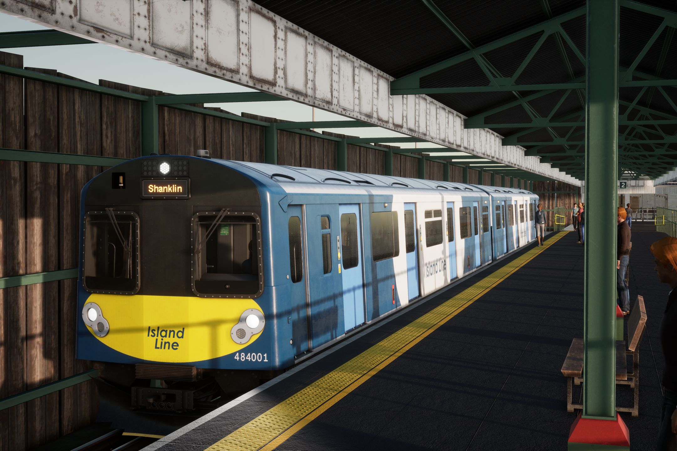 【模拟火车世界4】第一人称体验 怀特岛 赖德码头站——尚可林站