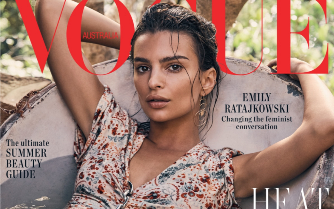 [图]【中字】美国超模Emily Ratajkowski｜Vogue73问