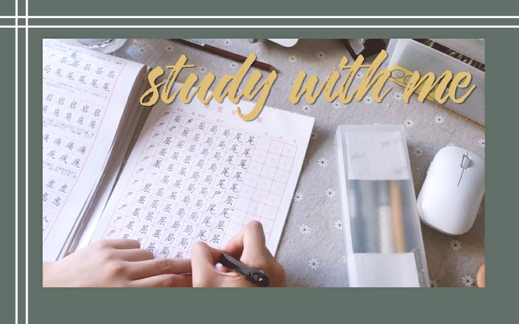 【日常】|study with me|8.16|芝士鸡蛋吐司|练字|读书笔记|英语|摆渡人3(鬼知道我为什么会看这书哔哩哔哩bilibili