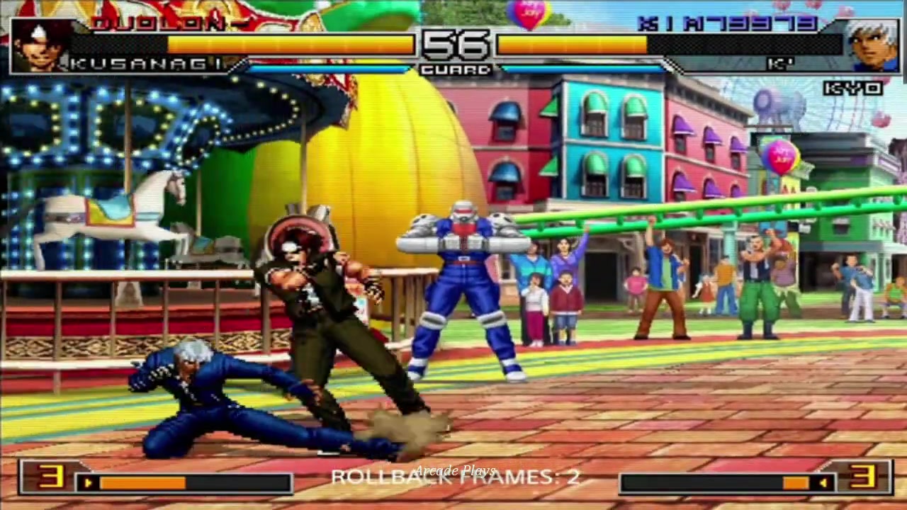 [图]KOF 2002 UM  -  Nihonshoki    VS    Nikolai-保力達  [26_03_2021] [FT10]