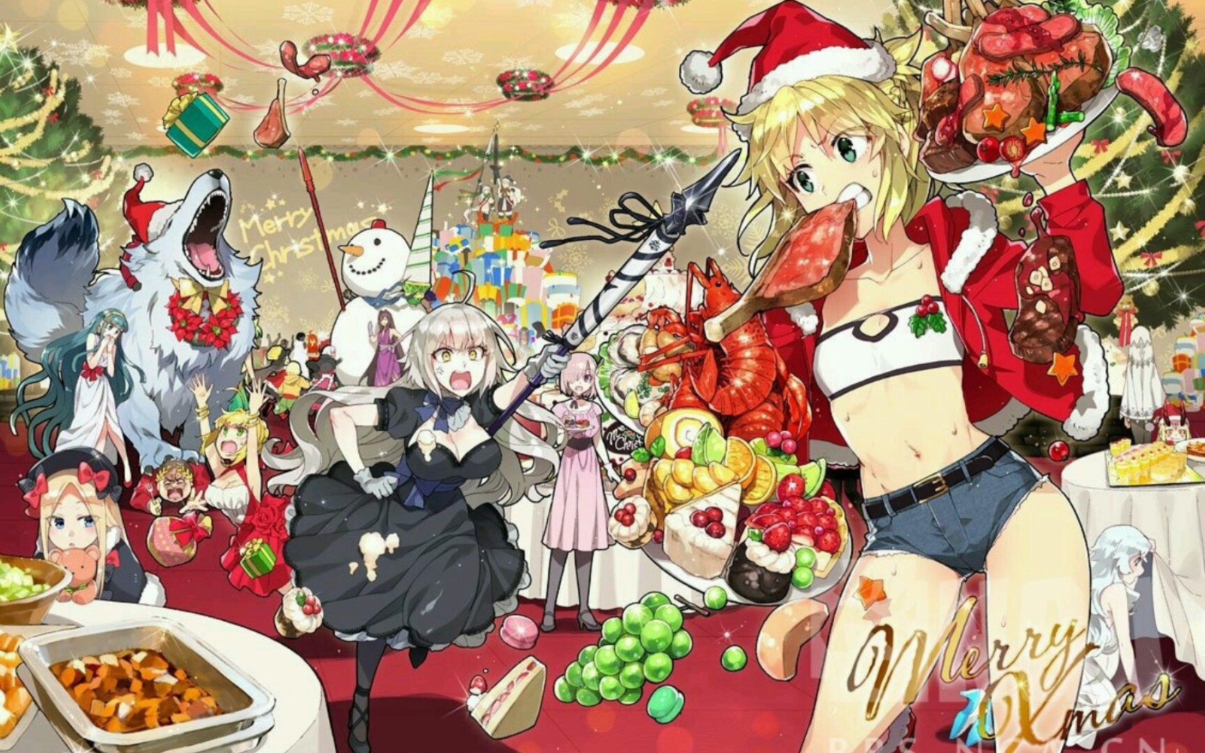 fate1080中字官方fgo三周年纪念视频型月nb