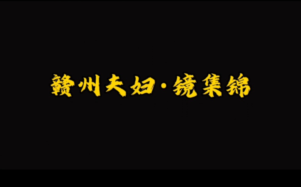 赣州夫妇镜精彩操作集锦,哪个镜是谁,真的分得清手机游戏热门视频