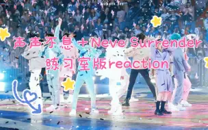 Download Video: 【路人 reaction R1SE 】 《声声不息＋Neve Surrender》他们是值得被夸的内娱男团，他们真的是我在内娱见到很优秀的男团了