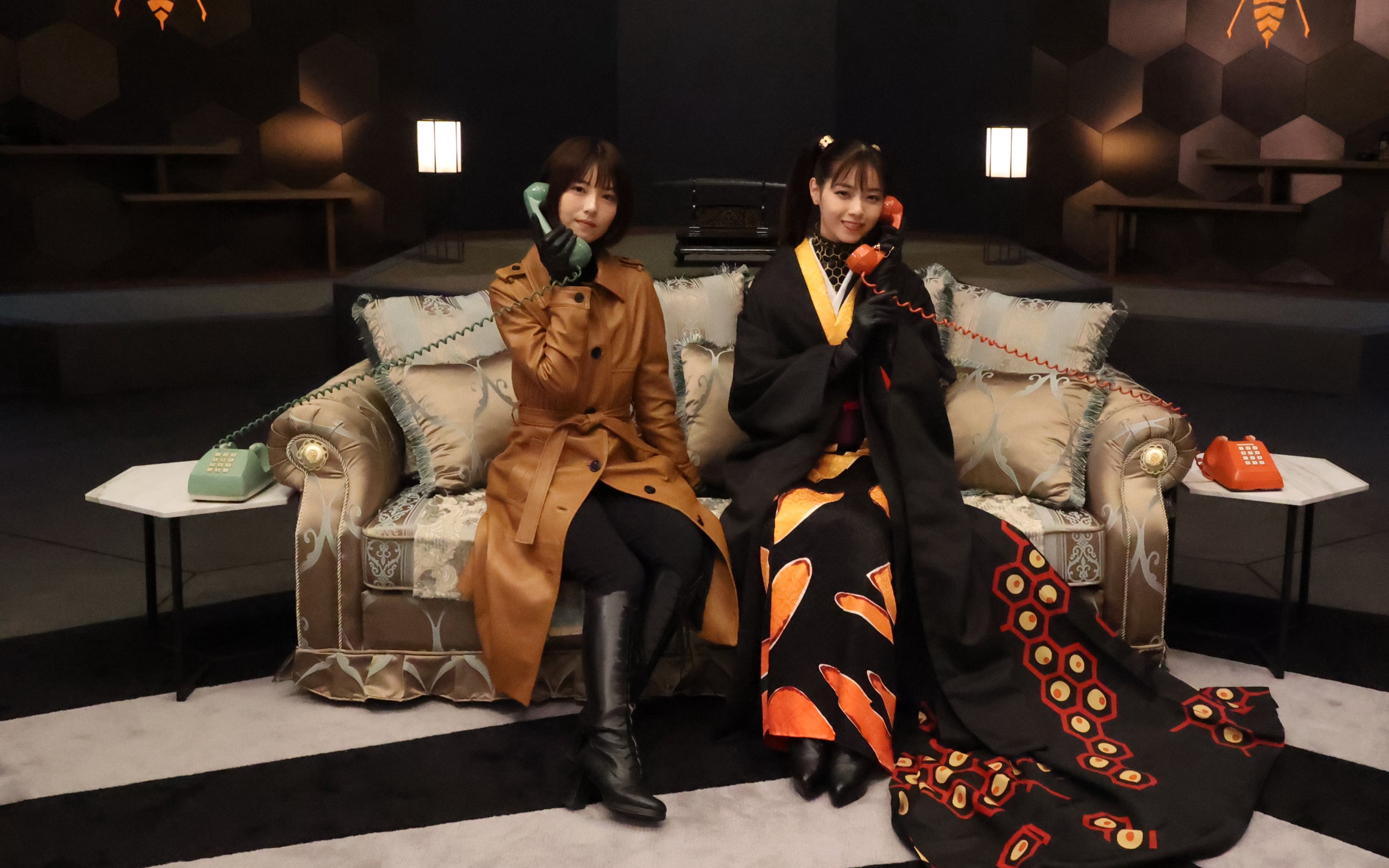 补【新·假面骑士 西野七濑&滨边美波】广美×琉璃子 综艺宣传cut