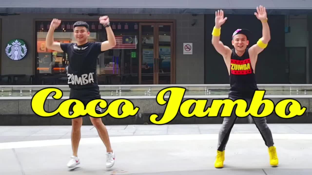 [图]Mr. President | Coco Jambo | Zumba Dance | 90s | Crystalboy