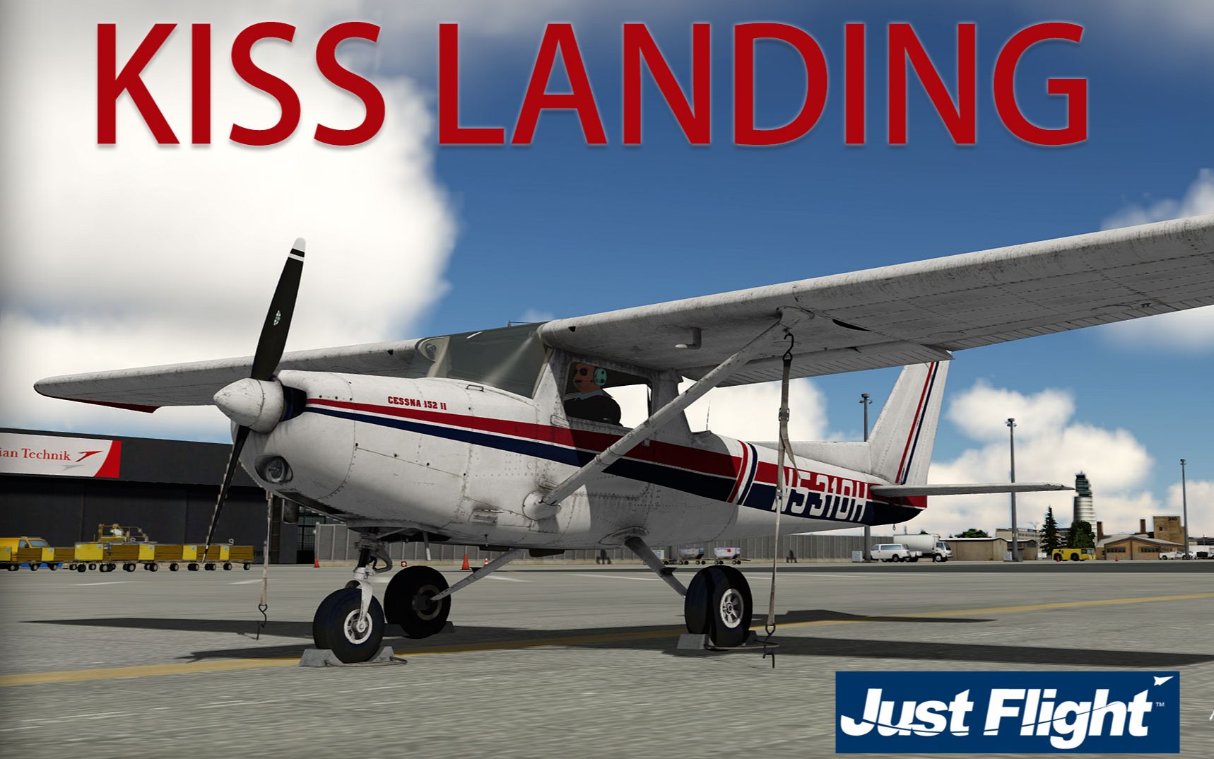 [p3d v5]test flight prepar3d v5 vienna airport kiss landing