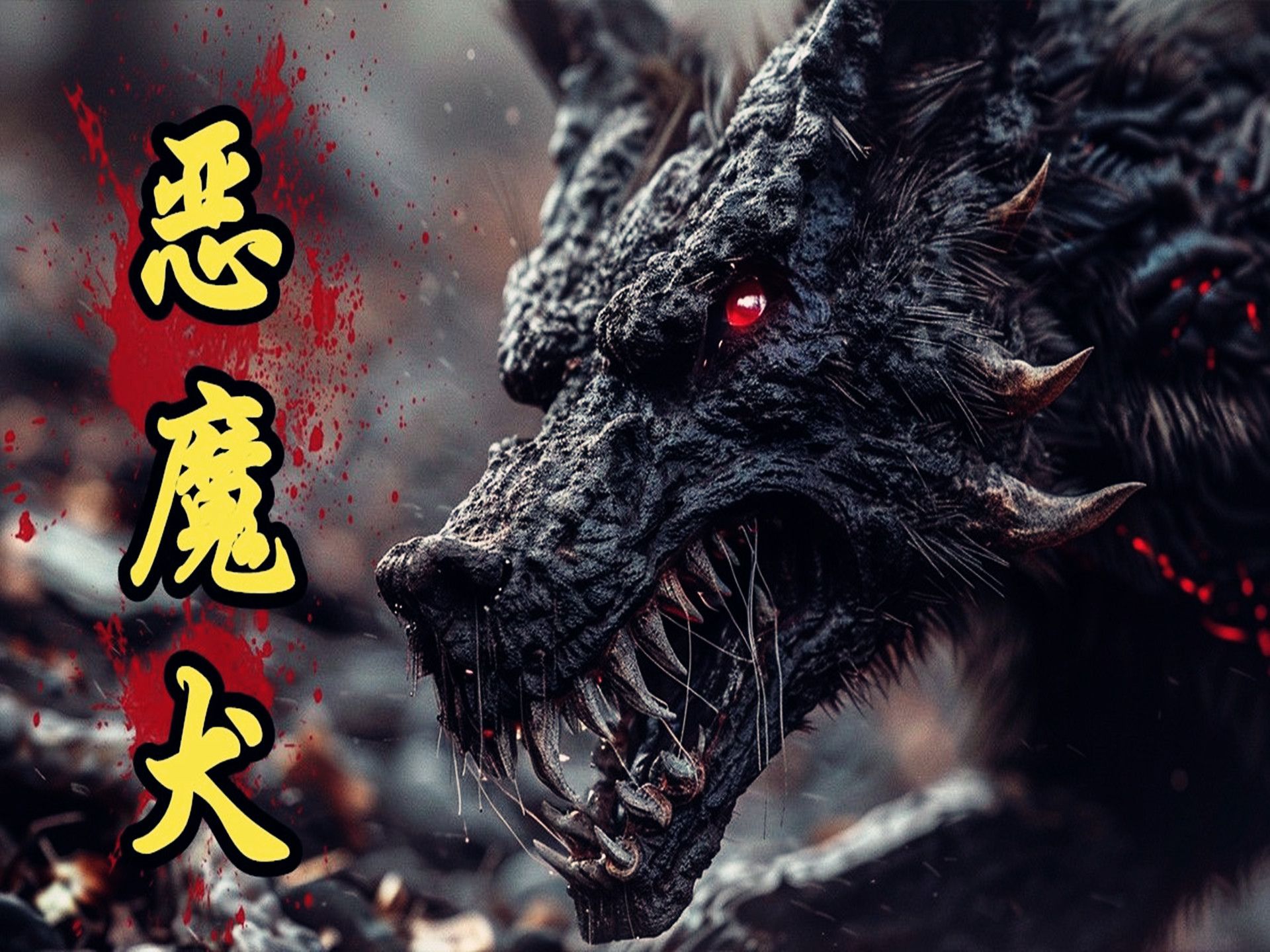 2024最新惊悚电影《恶魔犬》,夜幕降临恶魔苏醒,血腥杀戮诡异恐怖!