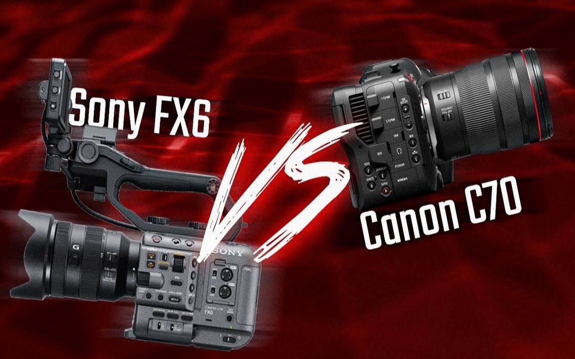 sony fx6 vs canon c70 cinema camera comparison