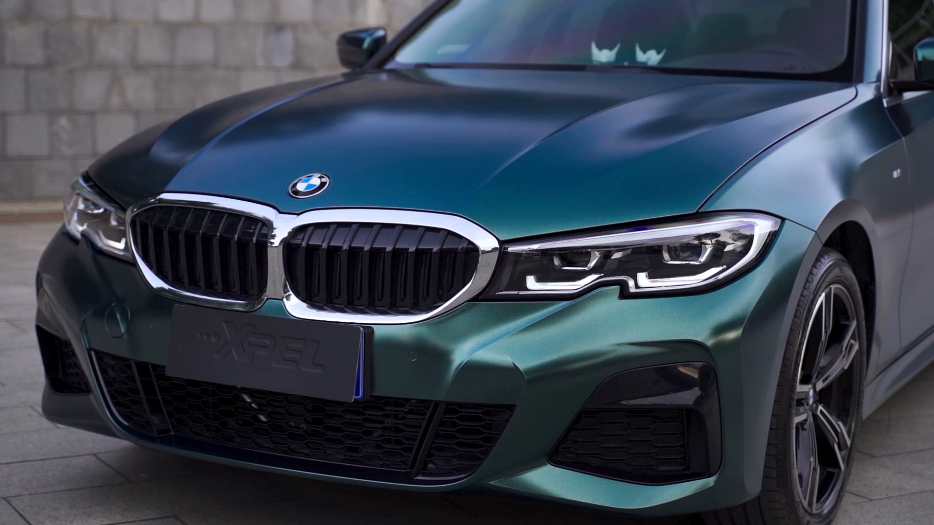 宝马3系改色钻石墨绿,康康这神秘感