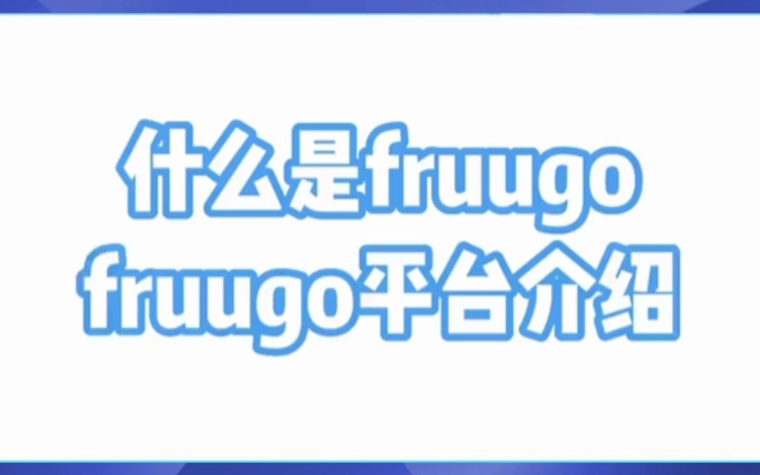 Fruugo代入驻 | fruugo平台怎么样?哔哩哔哩bilibili