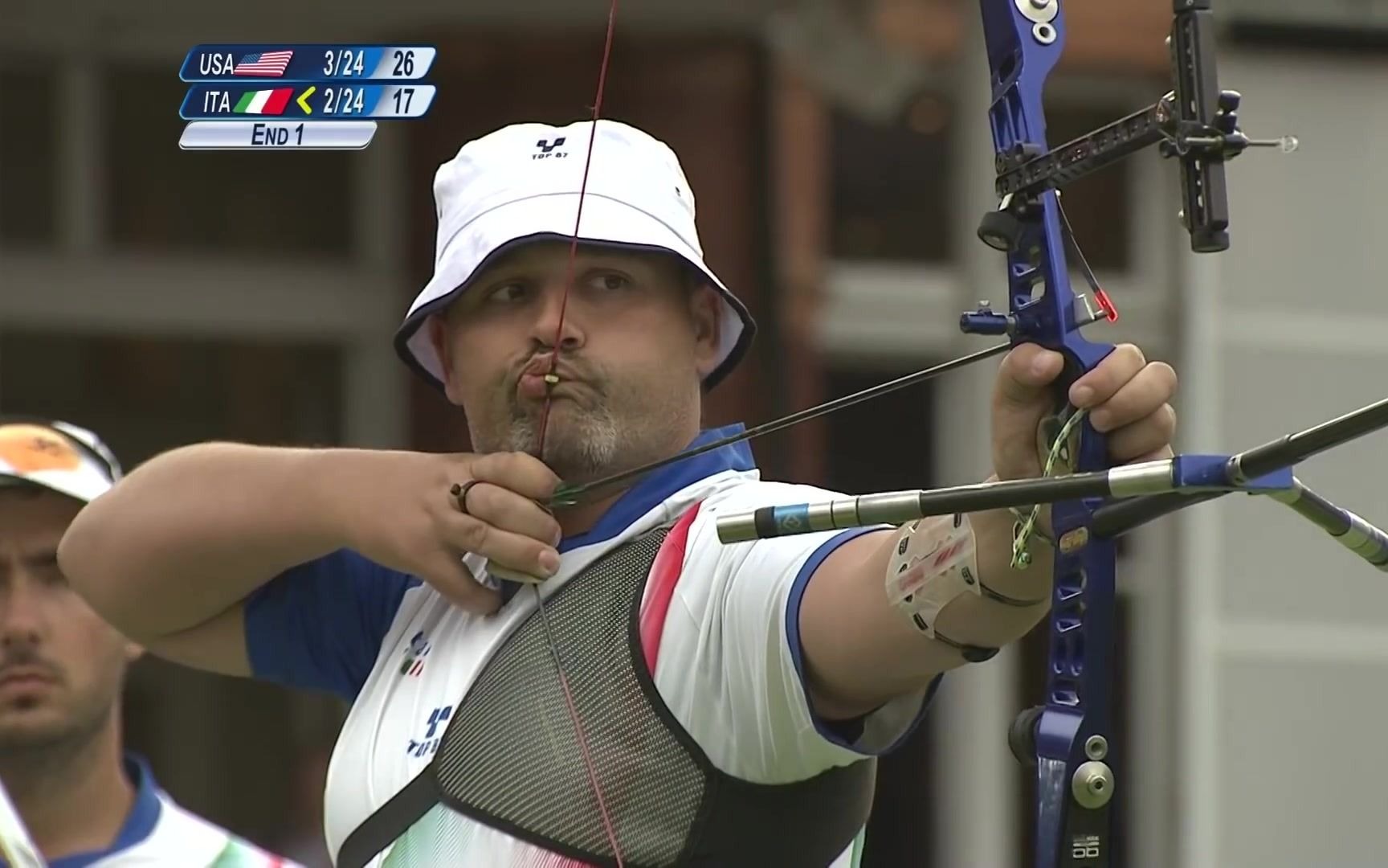 2012伦敦奥运会反曲弓男子团体决赛 italy vs usa