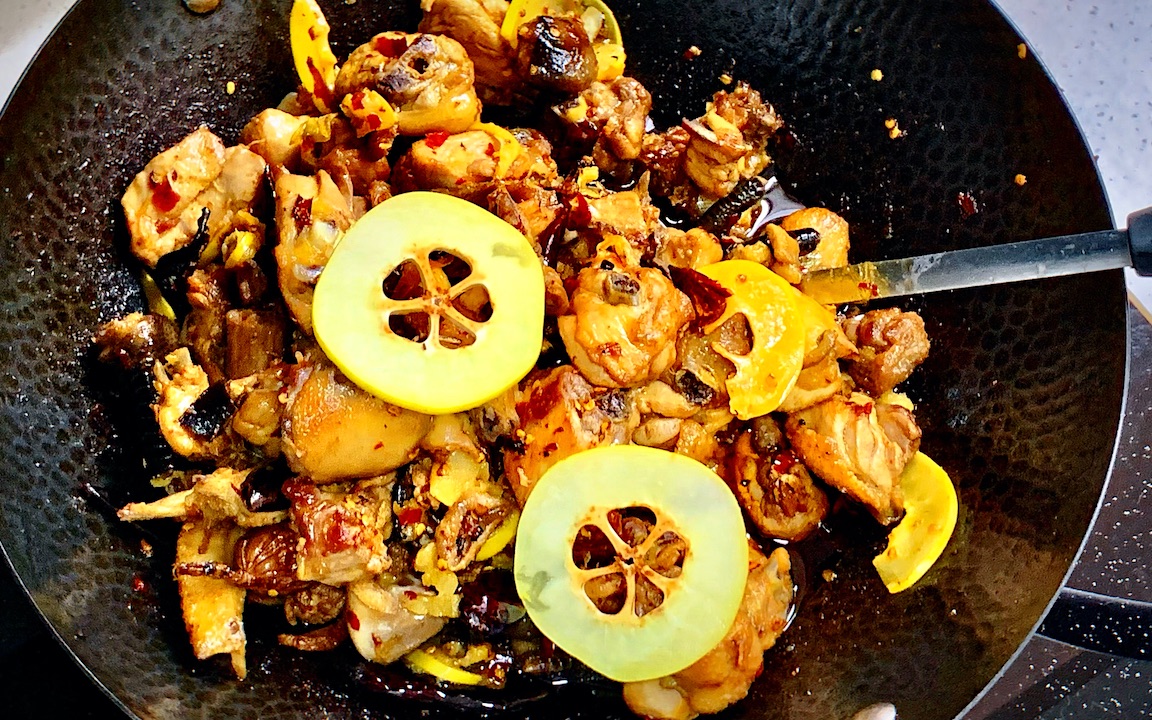 "投我以木瓜,报之以炒鸡"——酸木瓜炒鸡