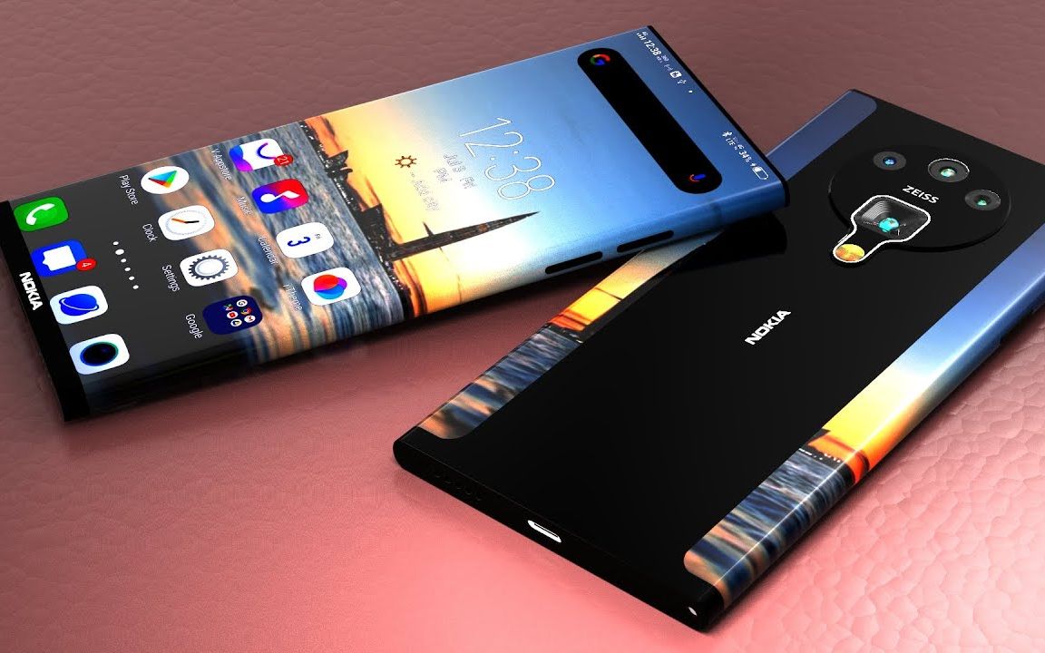 诺基亚 n73 5g 渲染:150% 屏占比,有点小米 mix alpha 的感觉