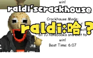 Video herunterladen: 【baldi5周年生日庆典】在raldi的crack house里打败老师