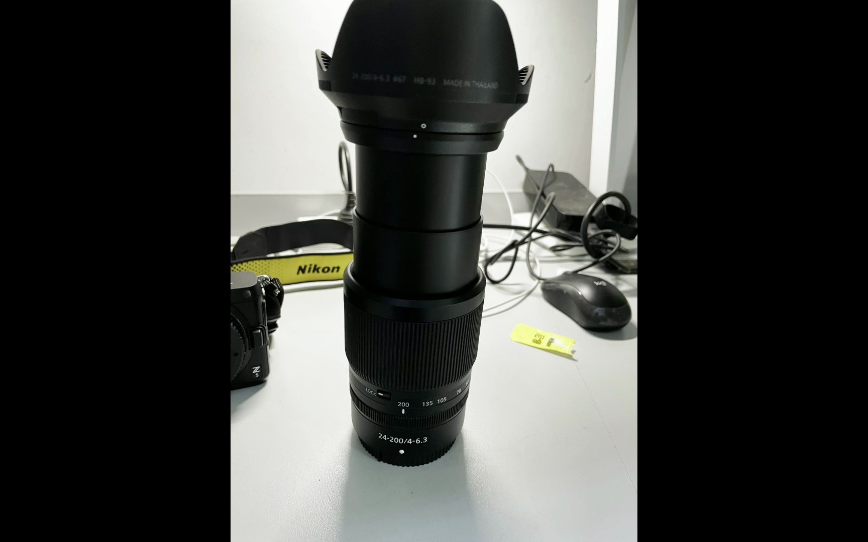 尼康z24-200镜头开箱