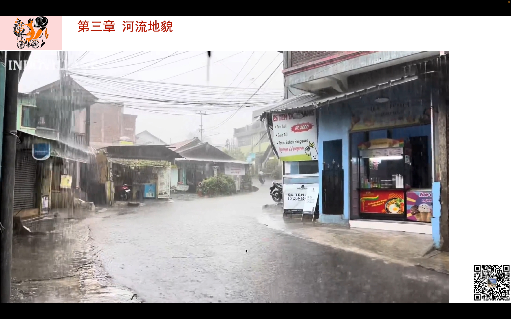 [图]北京大学本科教材《地貌学原理》系列课程——第三章 河流地貌