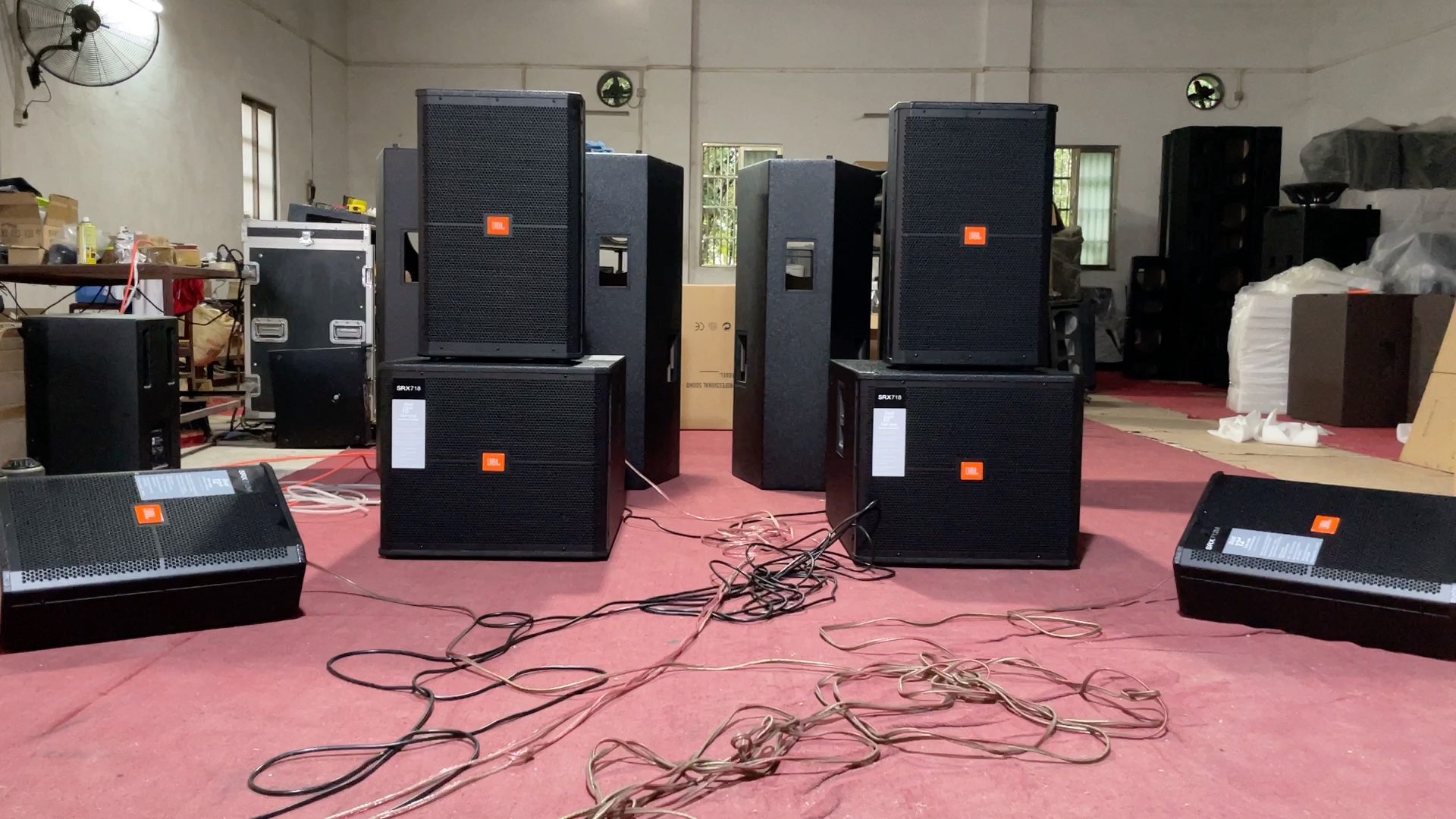 单15全频箱 单18低音炮 单12返听音箱.实惠乐队套装