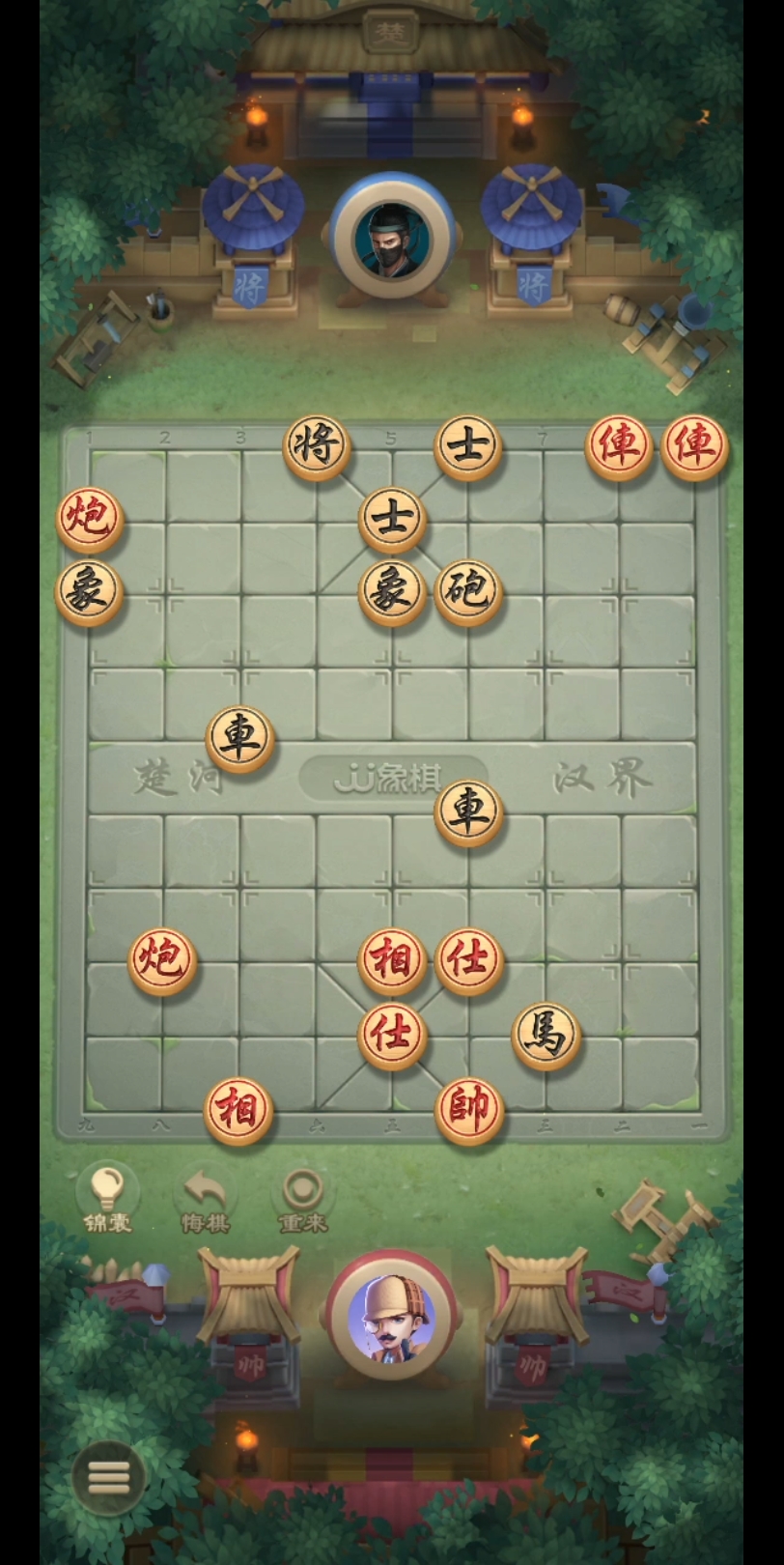 竞技世界象棋残局春秋争霸第22关