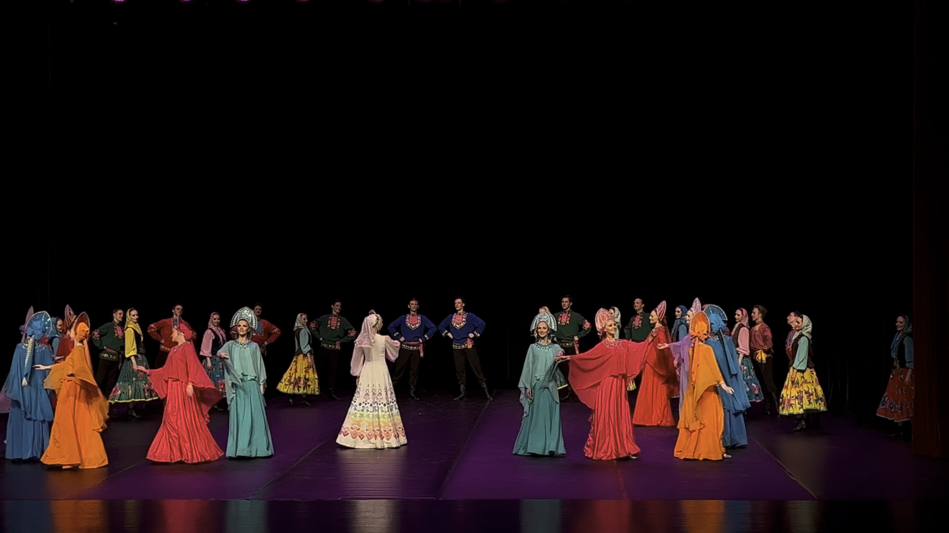 【4k】俄罗斯国家模范「小白桦」舞蹈艺术团舞蹈晚会返场 24.5.