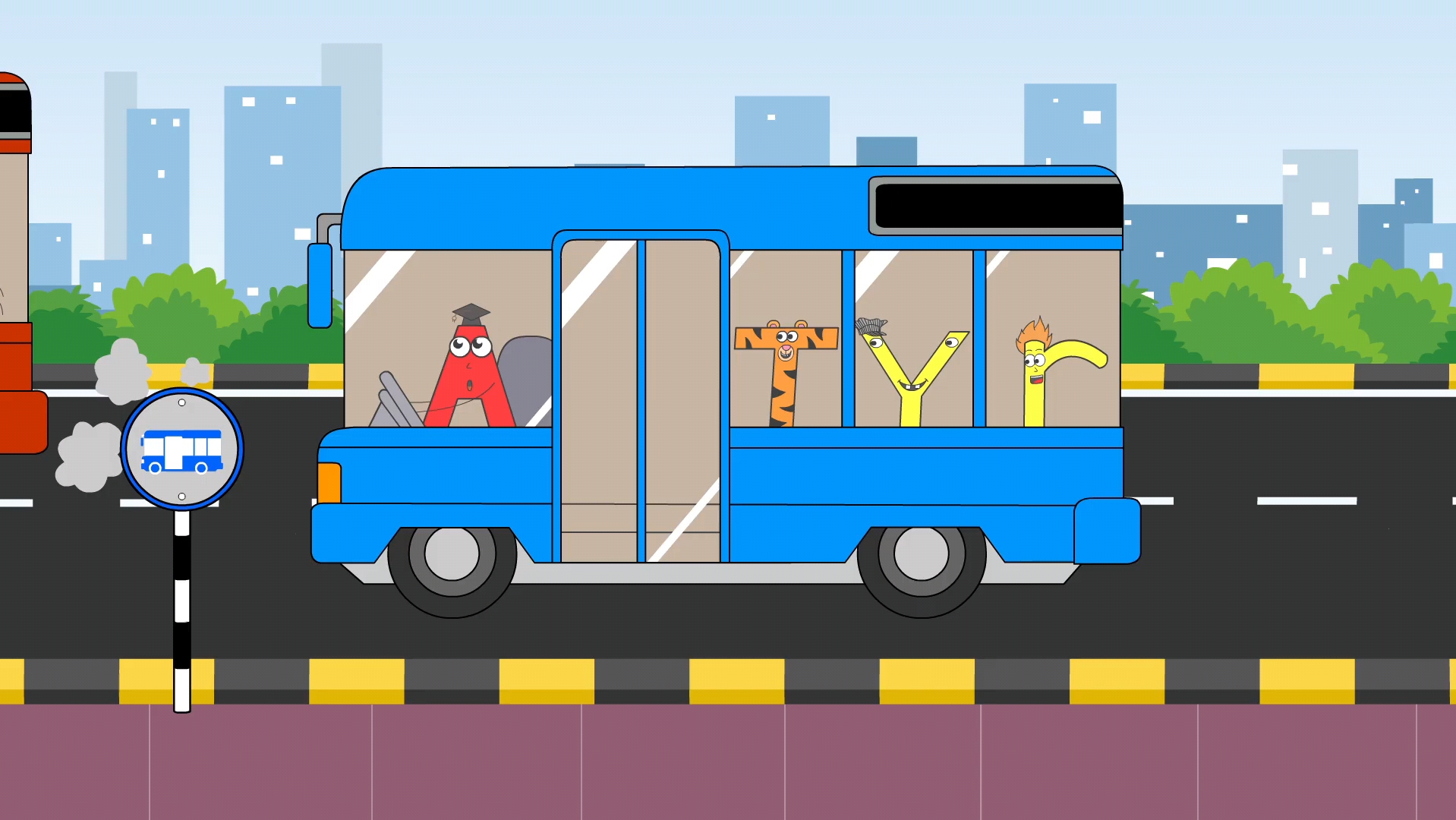 [图]【英语启蒙】Wheels On The Bus