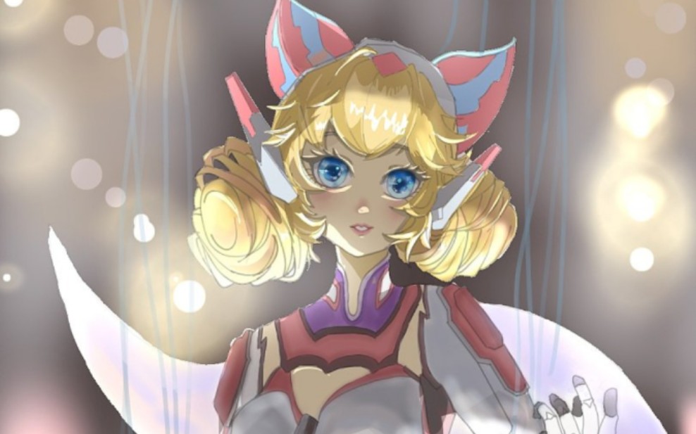 【妲己 时之彼端】王者荣耀妲己临摹