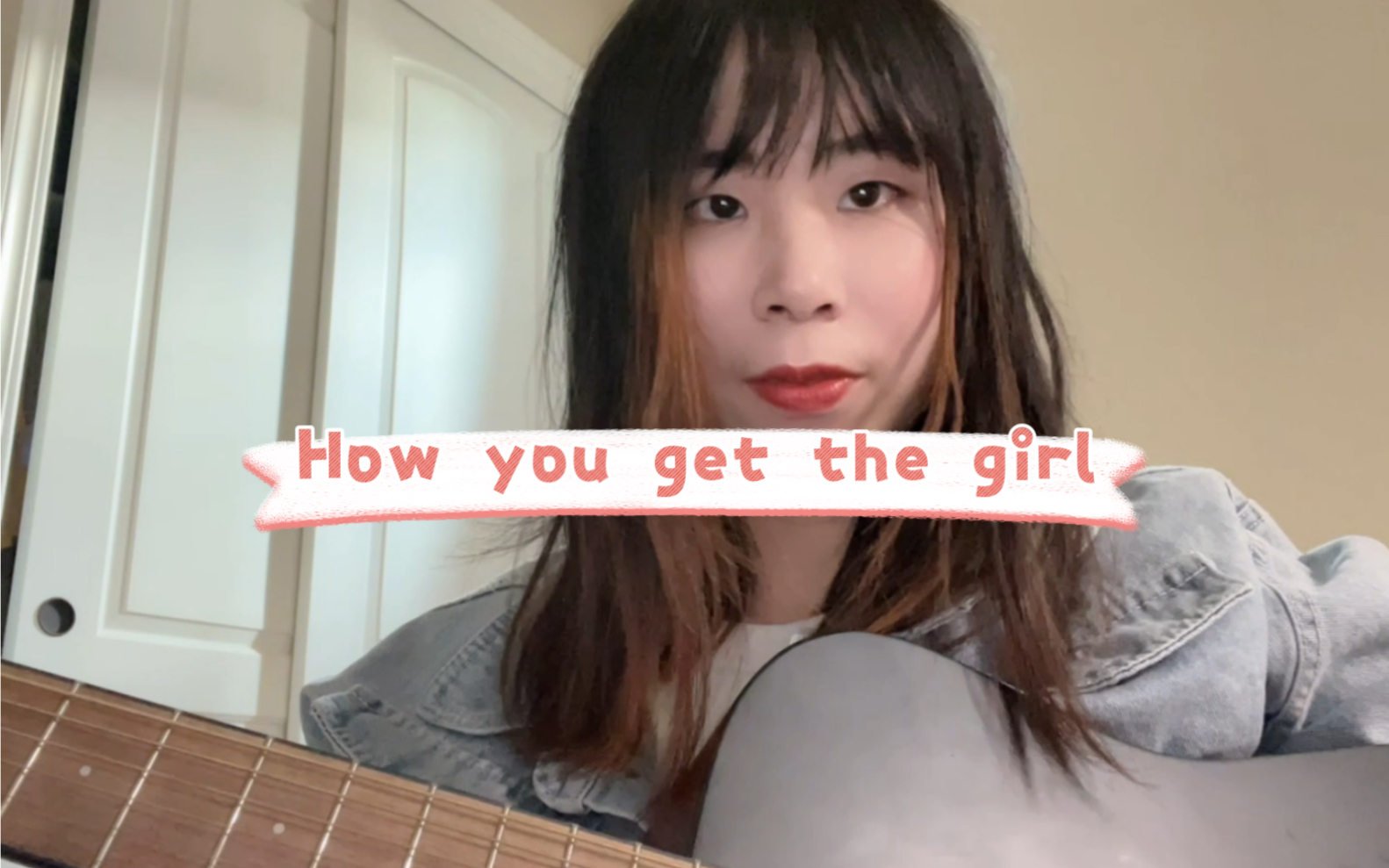 [图]How You Get the Girl - Taylor Swift guitar cover