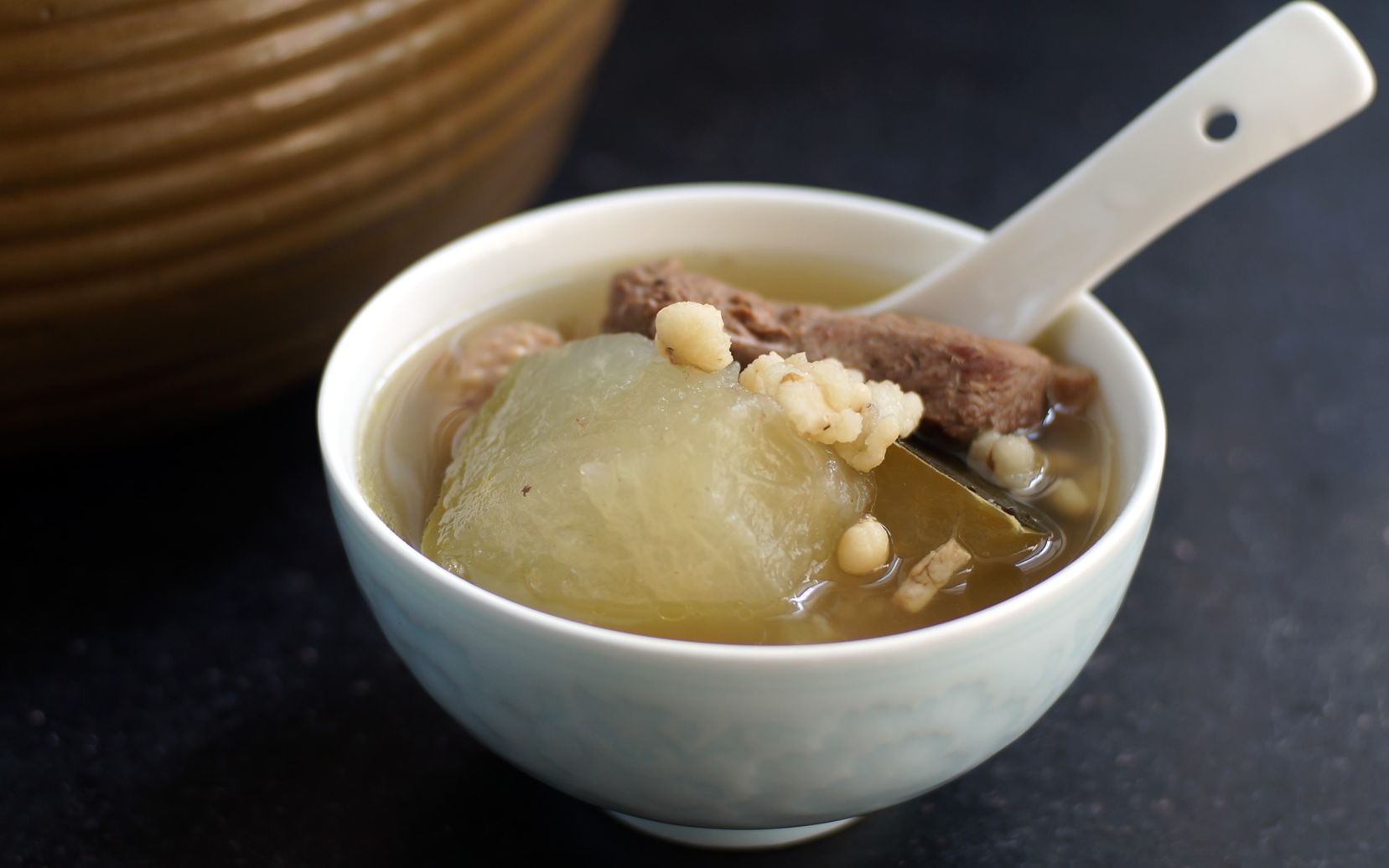 广东靓汤004:荷叶冬瓜老鸭汤,清凉解暑,生津止渴,夏天好汤_哔哩哔哩