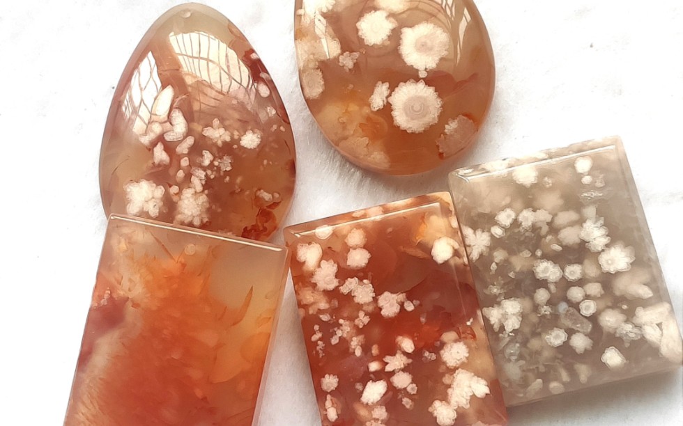 【樱花玛瑙】龙纹与花