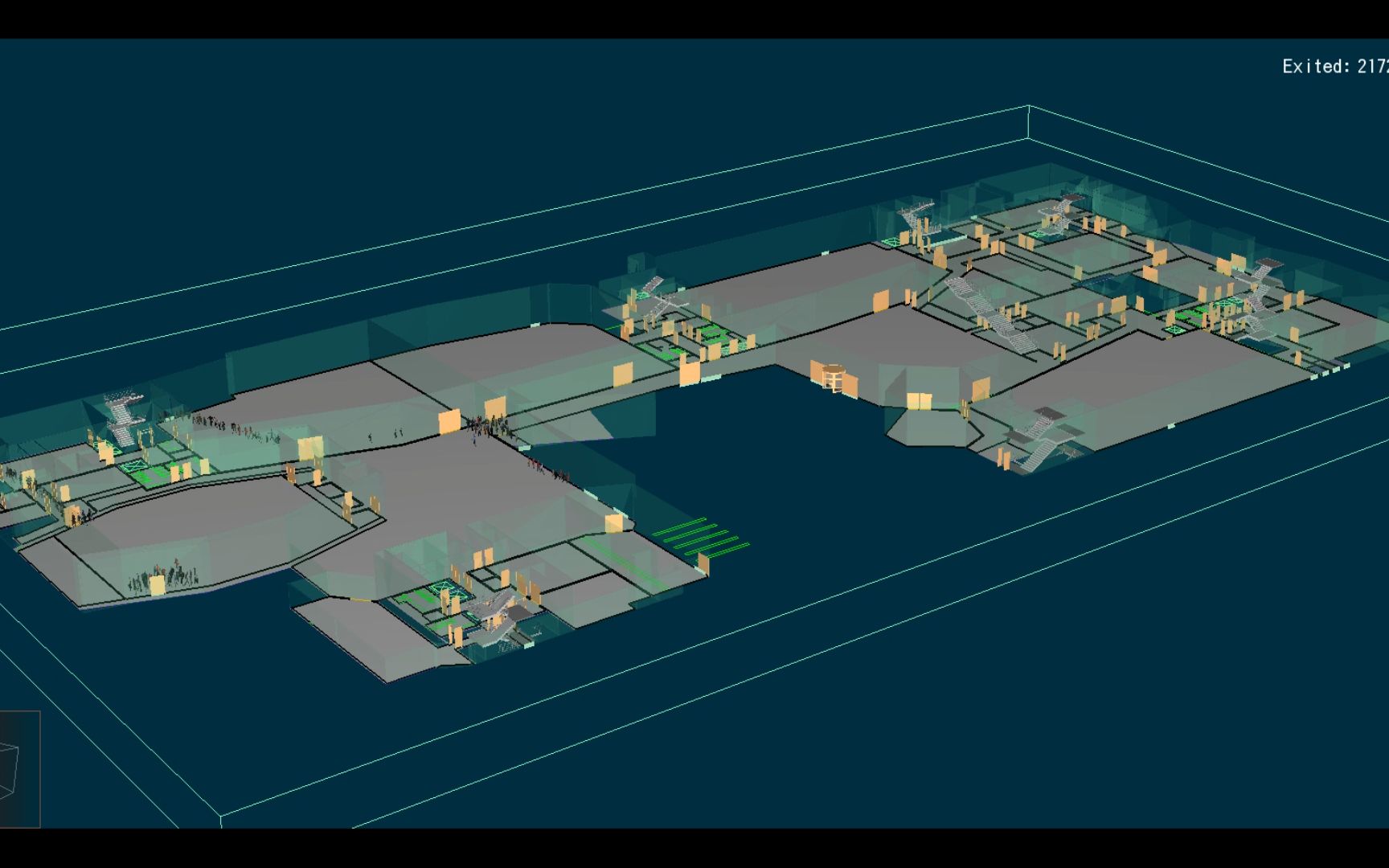 基于bim的疏散模拟