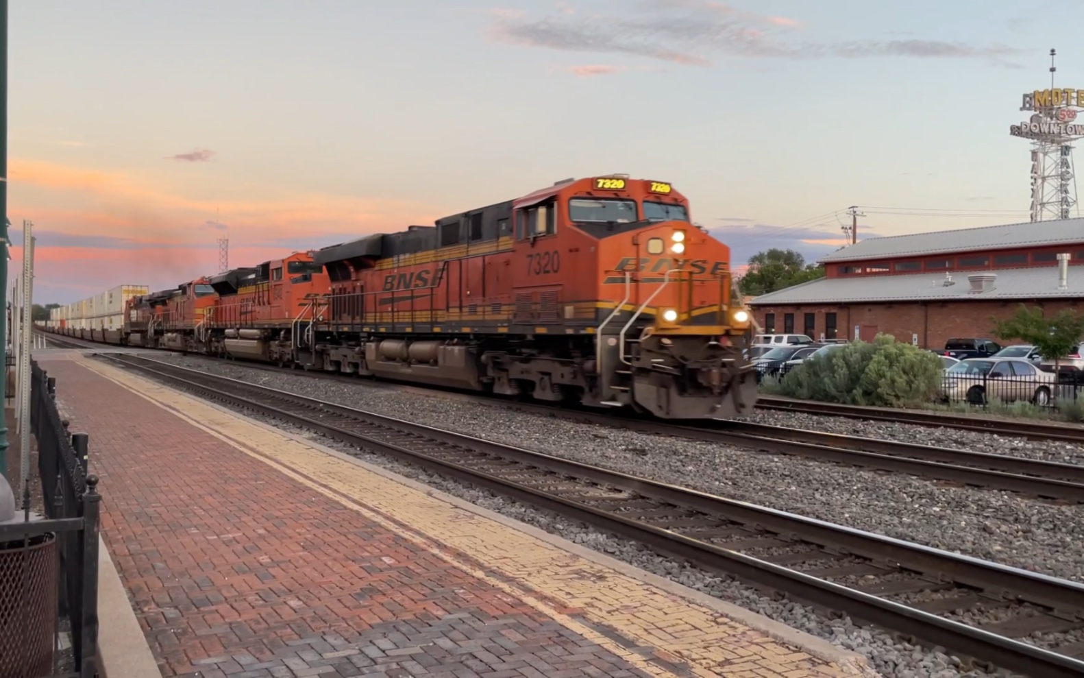 【bnsf】flagstaff集装箱专列02
