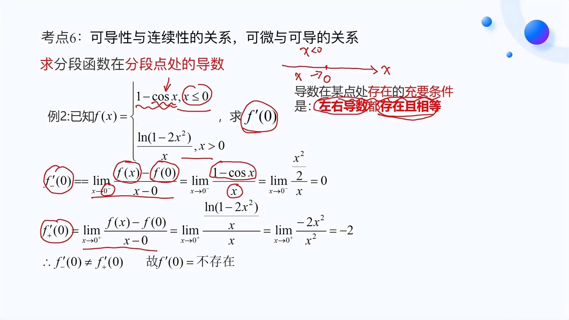 为什么可导一定连续 为什么可导一定连续